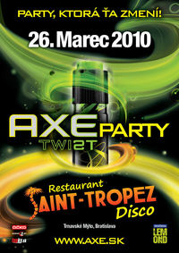 AXE  Twist launch party@Disco Saint Tropez