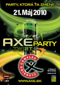 Axe Twist party  Nové Zámky@Clubbing Complex