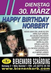Norbert's Geburtstagsparty@Bienenkorb Schärding