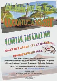 Coconut Night@Frankie´s Arena    Kurz Halle