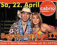 Beach Party Vol. II@Cabrio