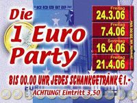 Die 1 Euro Party@Halle B