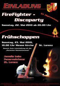 FireFighter-Discoparty@Feuerwehrhaus St. Lorenz