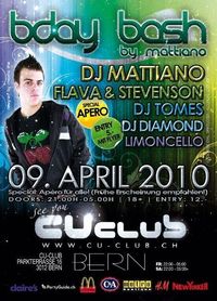 DJ Mattiano’s B-Day Bash@CU-Club ( Bern )