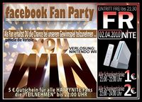 Facebook Fan Party