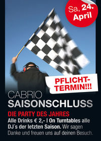 Cabrio Saisonschluss