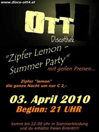 Zipfer Lemon Summer Party