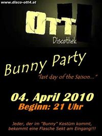 Bunny Party - last day of the Saison...@Disco Ott