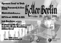 Keller Berlin goes HipHop/Ragga/...@LUI, Kepler Uni Linz