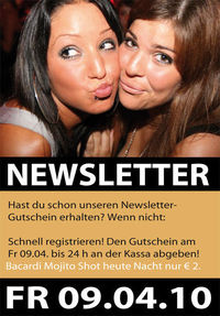 Newsletter@Lava Lounge Linz