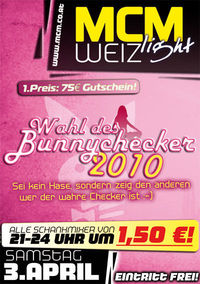 Wahl des Bunnychecker 2010@MCM Weiz light