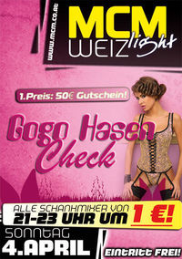 Gogo-Hasen Check!@MCM Weiz light