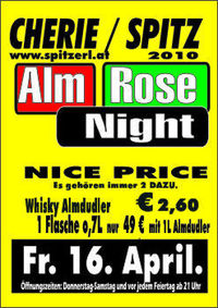 Alm Rose Night@Tanzcafe Cherie Spitz