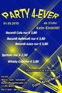 Party forever@ro:ses disco - bar - karaoke