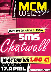 SMS Chatwall@MCM Weiz light