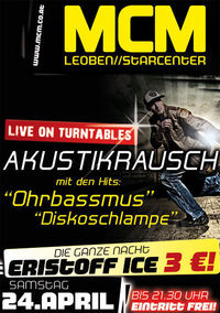 Akustikrausch live on turntables!@MCM Leoben