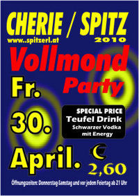 Vollmond Party@Tanzcafe Cherie Spitz