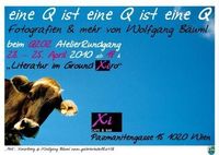 eine Q ist eine Q ist eine Q beim Q202 AtelierRundgang @Xi Cafe & Bar