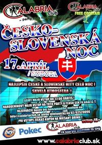 Československá Noc@Calabria Club