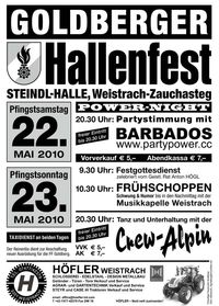 Goldberger Hallenfest@Steindl Halle