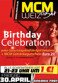 Birthday Celebration@MCM Weiz light