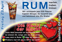 Rum, machen, treiben, trinken