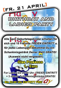 Birthday und Ladys Party@Ballhaus Freilassing