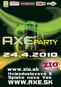 Axe Twist party Spišská Nová Ves@Zio bar