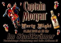 Captain Morgan Party@Lounge-Bar Stadtkrämer