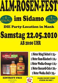Alm-Rosen-Fest im Sidamo@Cafe Sidamo Mank