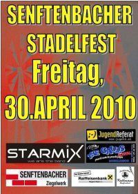 10. Senftenbacher Stadelfest@Schwertbauer Stadel 