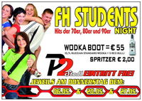 FH Students Night - Hits der 70er, 80er und 90er@Disco P2