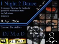 1Night2Dance@Disco Subway