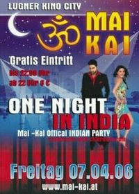 One night in India@Mai-kai
