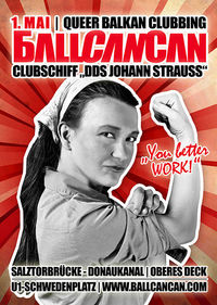 BallCanCan - Queer Balkan Clubbing@Clubschiff