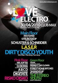 I LOVE ELECTRO@Club Max