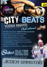 City Beats Vodka Nights@Club Estate