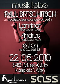 musik liebe pres. Paul Brtschitsch@SASS