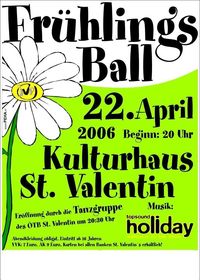 Frühlingsball@Kulturhaus St. Valenti