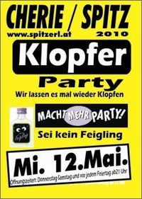 Klopfer Party @Tanzcafe Cherie Spitz