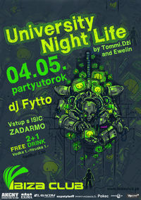 University Night Life@Ibiza Club