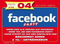 Facebook Party@Almrausch Hadersdorf 19+