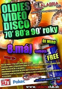  OLDIES PARTY 70’ 80’a 90’ roky @Calabria Club