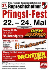 Pfingstfest FF-Ruprechtshofen@Festplatz 