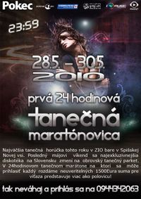 24 hodinová tanečná maratónovica@Zio bar