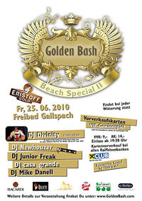 Golden Bash - Beach Special II@Naturerlebnisbad