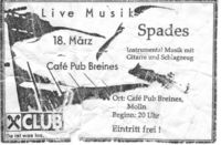 Spades Live@Café Pub Breines