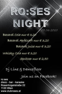 ro:ses night@ro:ses disco - bar - karaoke