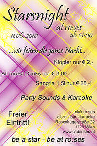 Starsnight@ro:ses disco - bar - karaoke