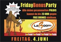 Poldi Friday Bonus Party!@La Boom